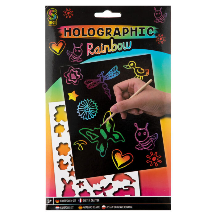 Scratch art A4 assorti - Afbeelding 3