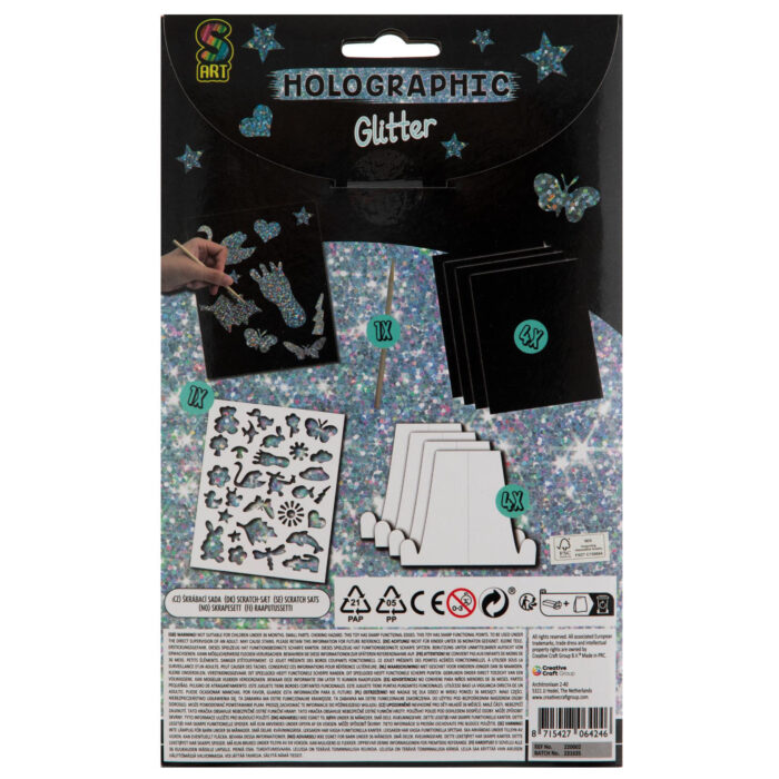 Scratch art A4 assorti - Afbeelding 5