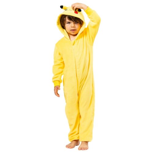 Kostuum Pikachu Onesie 4-6 jaar