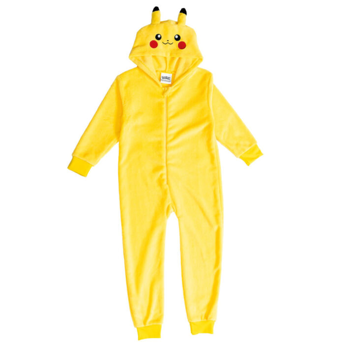 Kostuum Pikachu Onesie 4-6 jaar - Afbeelding 3