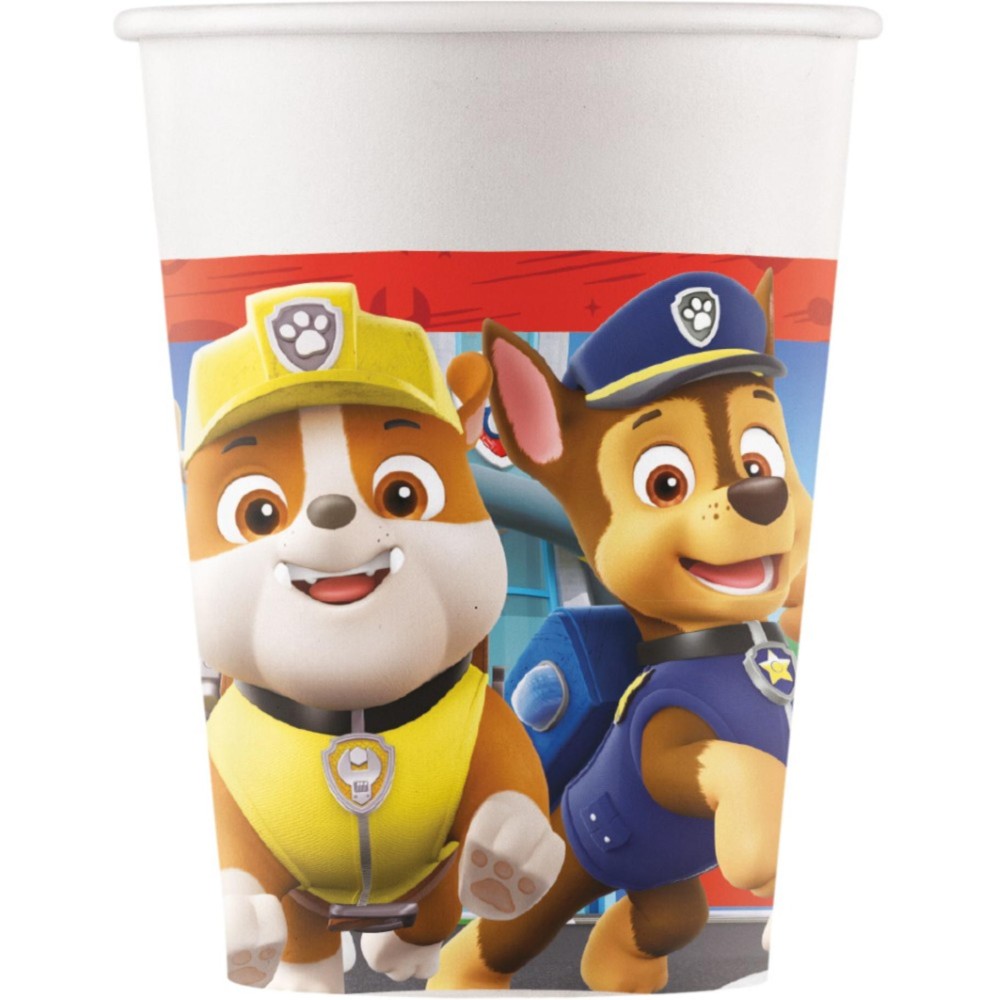 Paw Patrol Bekers 8 Stuks