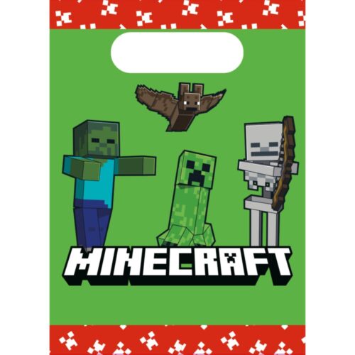 Minecraft Papieren Tassen 4 Stuks