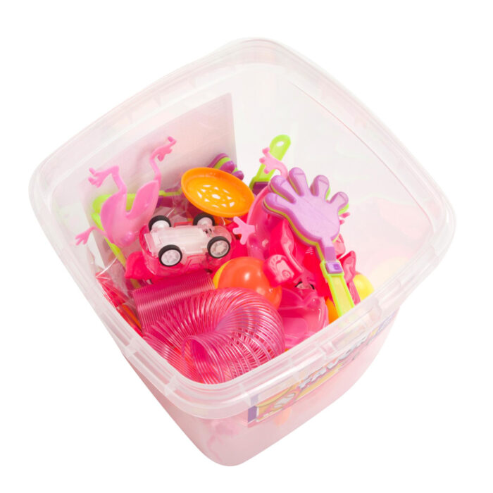 Uitdeel speelgoed 35 stuks in emmer 2 assorti - Afbeelding 3