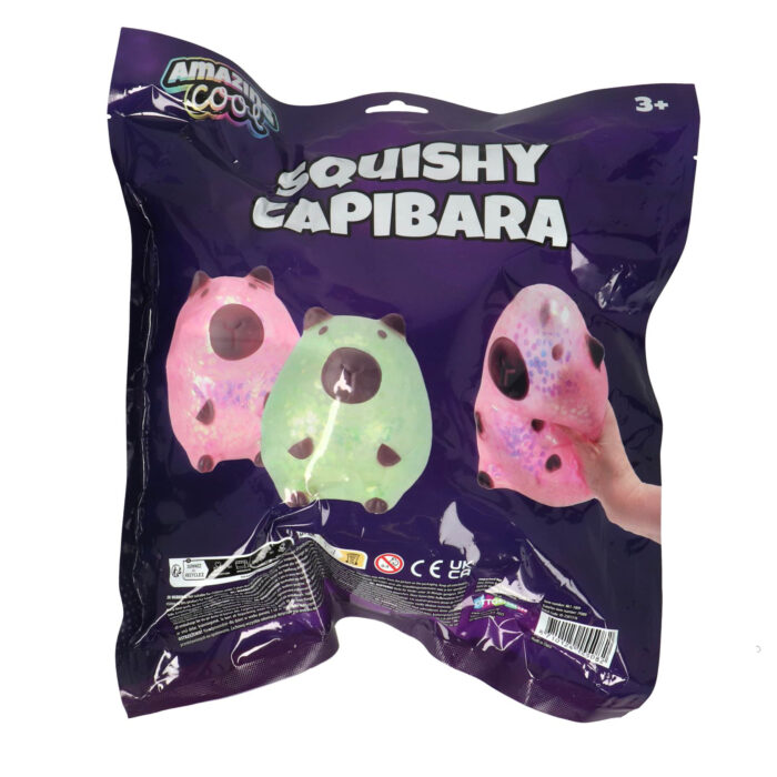 Amazing Cool Capibara mega squeeze 2 assorti - Afbeelding 6