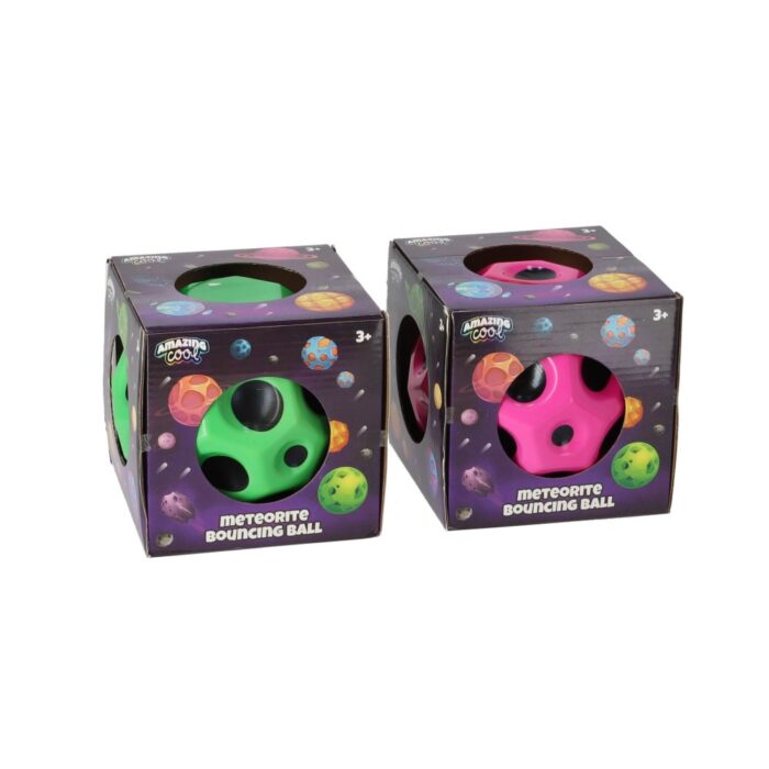 Amazing Cool meteoriet bal 20 cm 2 kleuren assorti