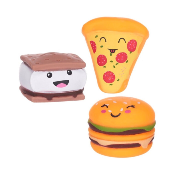 Kawaii foodiez squishy fast food 3 asst - Afbeelding 2