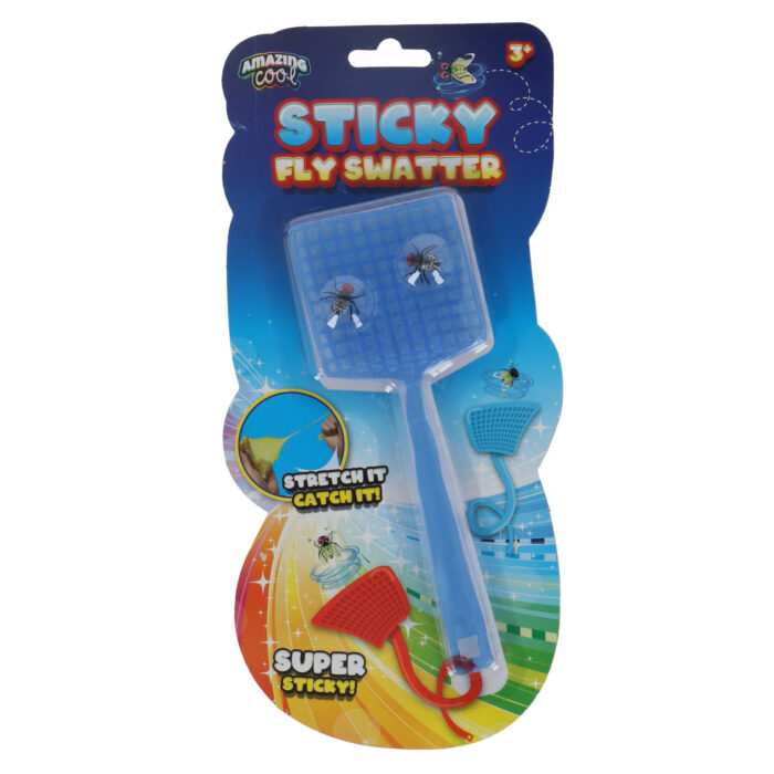 Amazing cool sticky vliegenmepper + 2 vliegen  assorti - Afbeelding 5