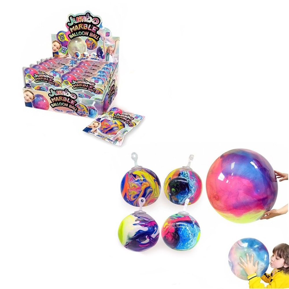 Bubble Bal Marble Opblaasbaar tot 80Cm
