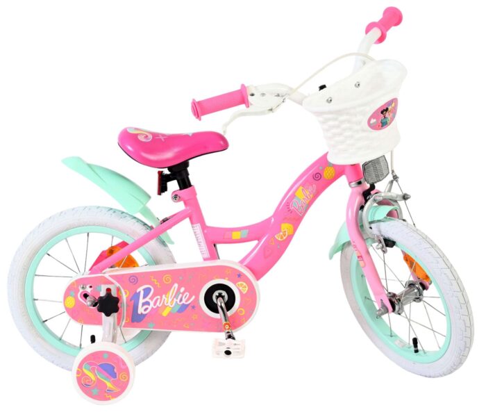 Barbie Kinderfiets - Meisjes - 14 inch - Roze - Afbeelding 10