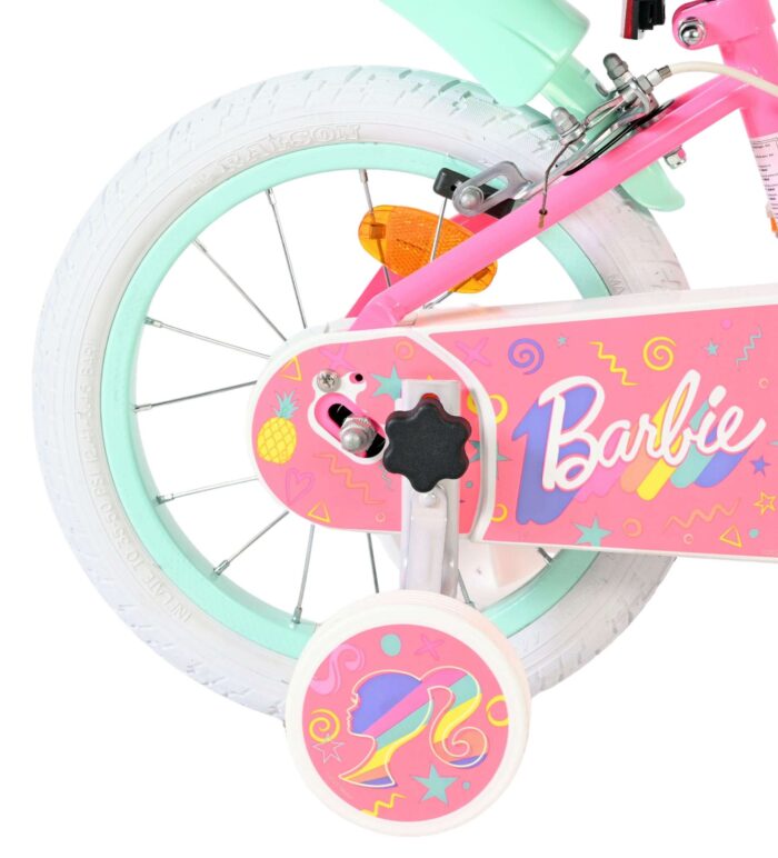 Barbie Kinderfiets - Meisjes - 14 inch - Roze - Twee handremmen - Afbeelding 2