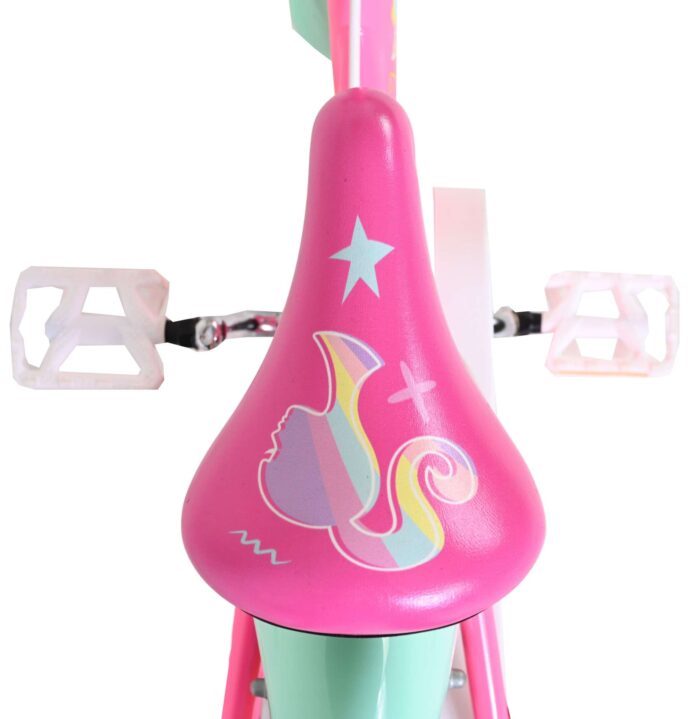 Barbie Kinderfiets - Meisjes - 14 inch - Roze - Twee handremmen - Afbeelding 4