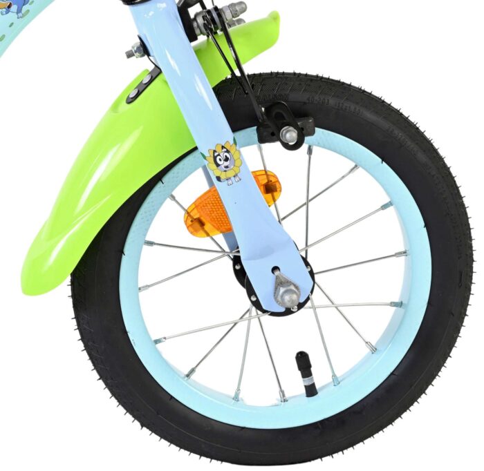 Bluey Kinderfiets - Uni- 12 inch - Blauw - Afbeelding 3