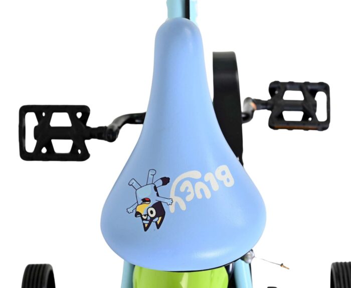 Bluey Kinderfiets 12 inch - Lichtblauw - Twee handremmen - Afbeelding 4