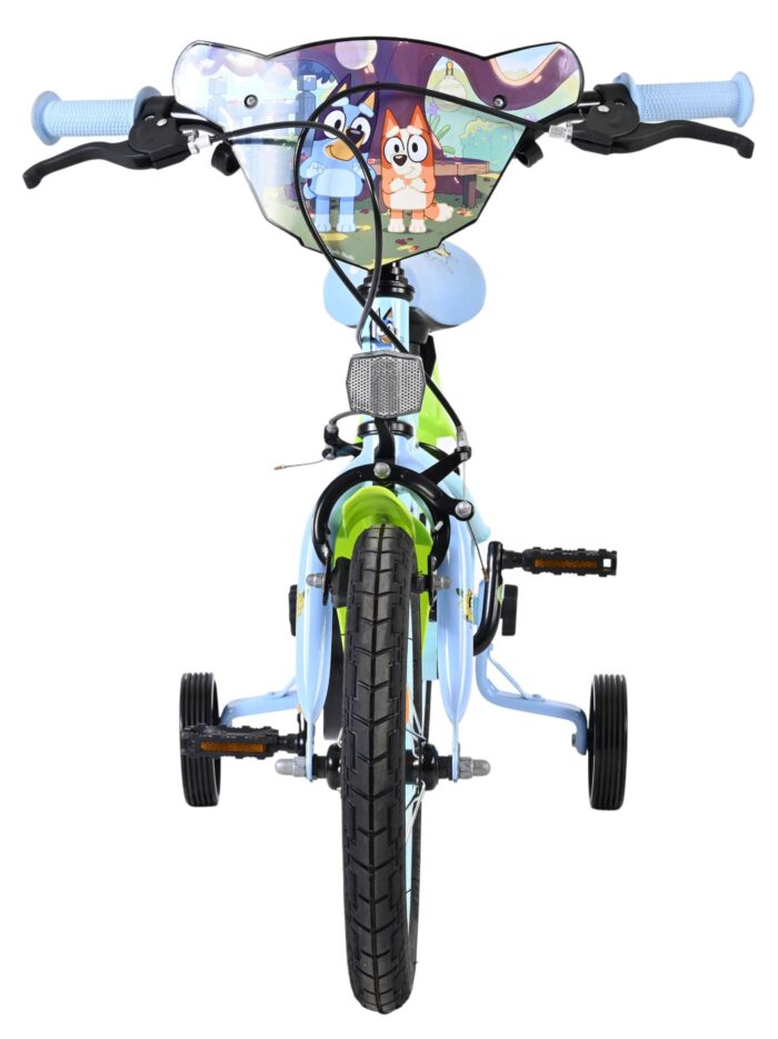 Bluey Kinderfiets - 14 inch - Lichtblauw - Twee handremmen - Afbeelding 6