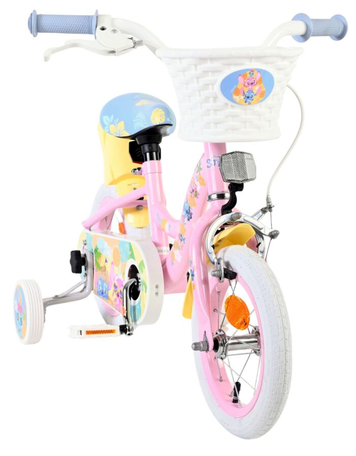 Disney Stitch Kinderfiets - Meisjes - 12 inch - Roze - Afbeelding 5
