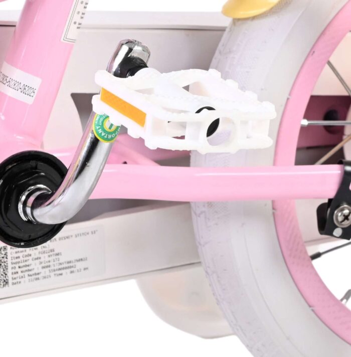 Disney Stitch Kinderfiets - Meisjes - 12 inch - Roze - Afbeelding 9