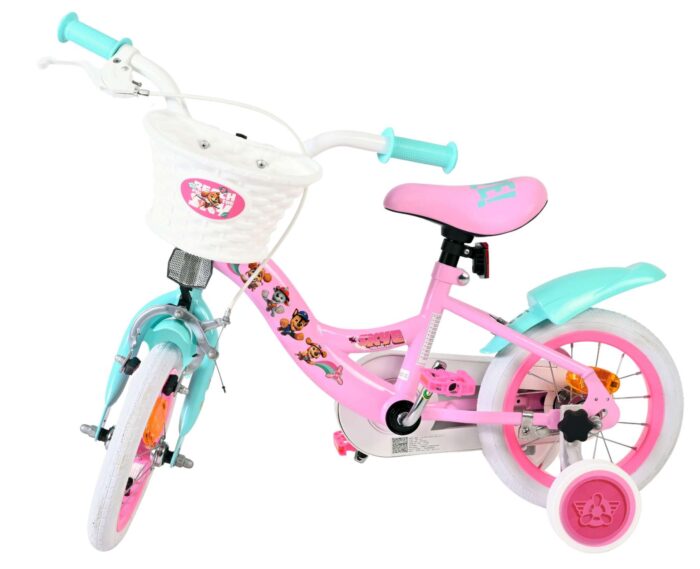 Paw Patrol Kinderfiets - Meisjes - 12 inch - Roze - Afbeelding 6
