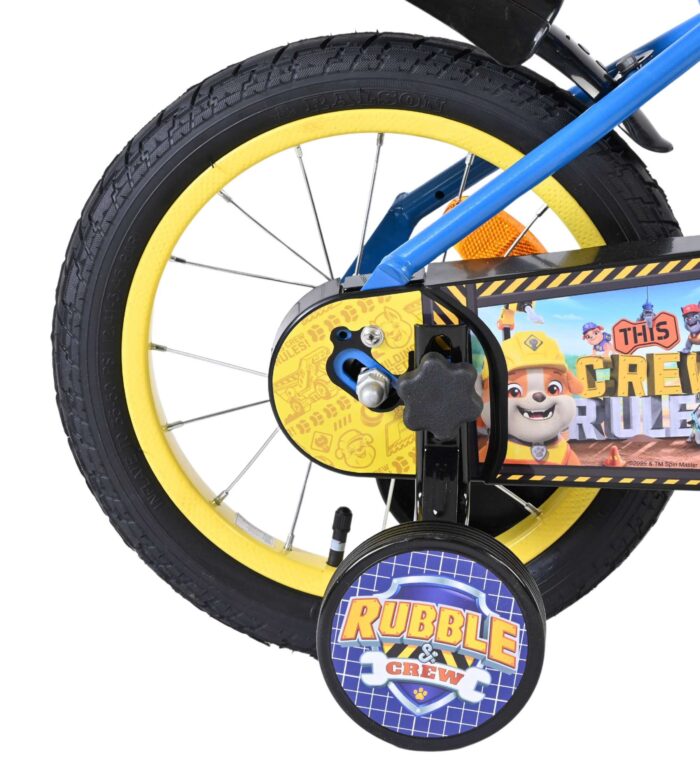 Rubble & Crew - Kinderfiets - Jongens - 14 inch - Blauw - Afbeelding 2