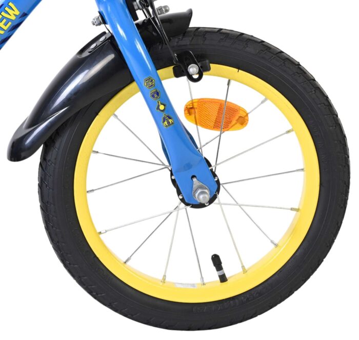 Rubble & Crew - Kinderfiets - Jongens - 14 inch - Blauw - Afbeelding 3