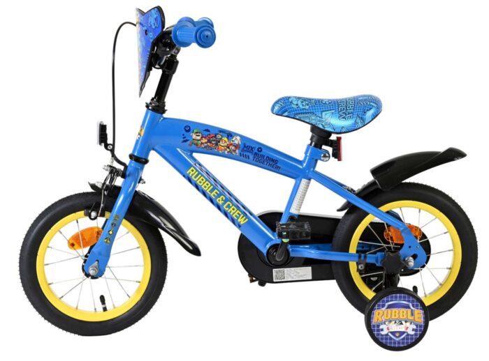 Rubble & Crew - Kinderfiets - Jongens - 12 inch - Blauw - Afbeelding 7