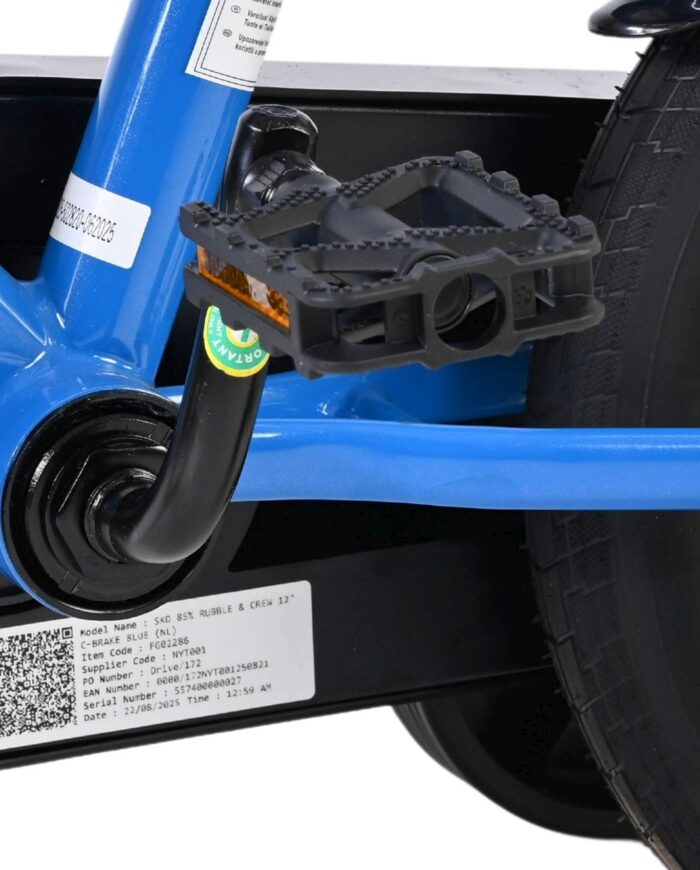 Rubble & Crew - Kinderfiets - Jongens - 12 inch - Blauw - Afbeelding 9