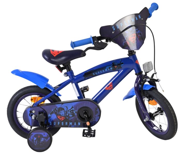 Superman Kinderfiets - Jongens - 12 inch - Blauw - Afbeelding 10