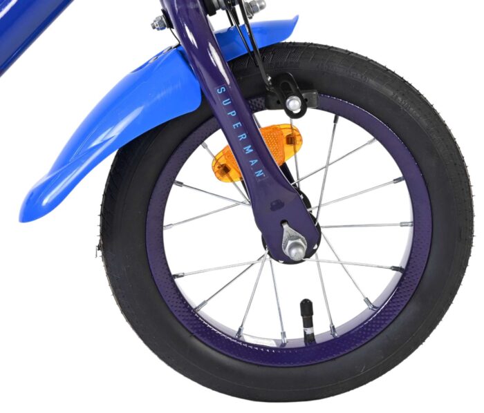 Superman Kinderfiets - Jongens - 12 inch - Blauw - Afbeelding 3