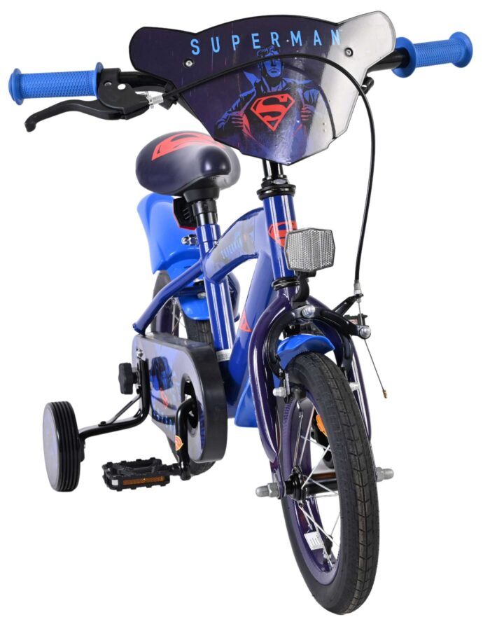 Superman Kinderfiets - Jongens - 12 inch - Blauw - Afbeelding 5
