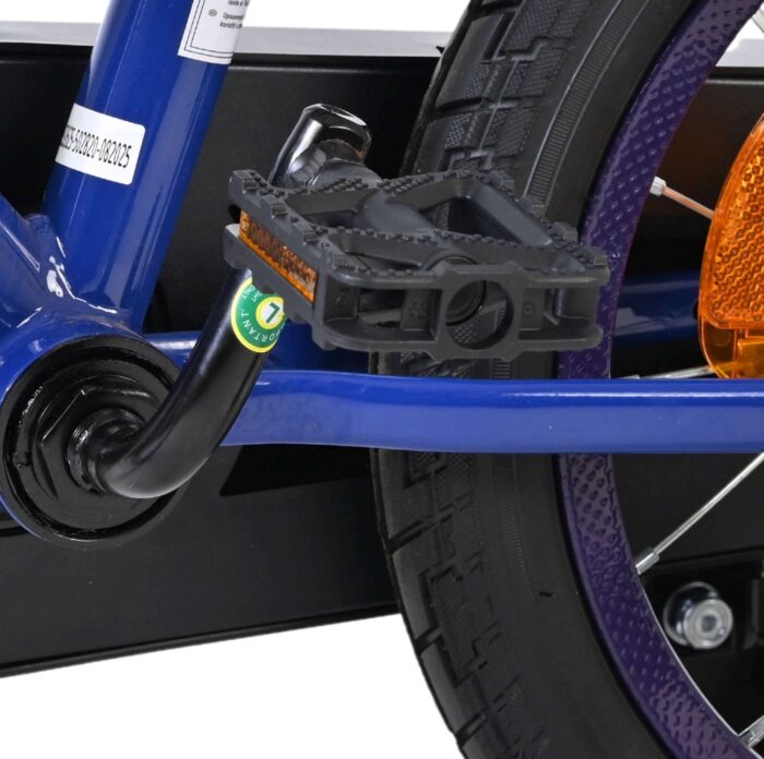 Superman Kinderfiets - Jongens - 14 inch - Blauw - Afbeelding 9