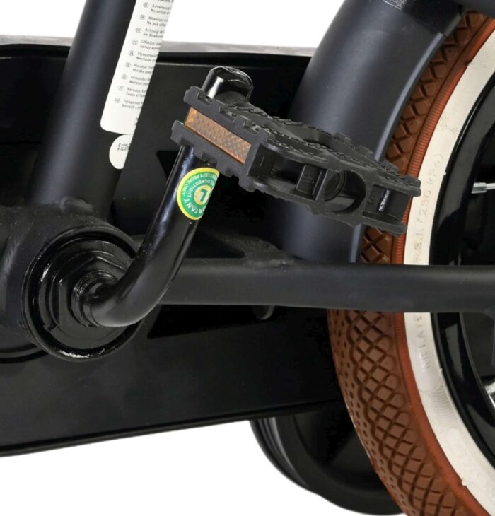 Volare Black Cruiser Kinderfiets - Jongens - 12 inch - Zwart - Afbeelding 9