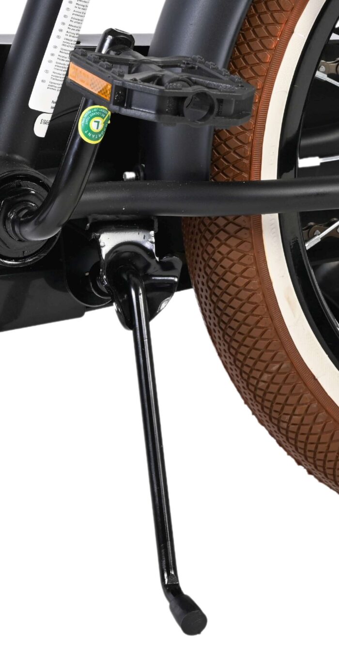 Volare Black Cruiser Kinderfiets - Jongens - 16 inch - Zwart - Afbeelding 9