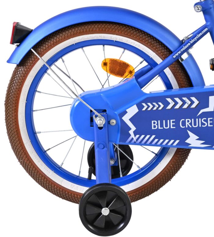 Volare Blue Cruiser Kinderfiets - Jongens - 16 inch - Blauw - Afbeelding 2