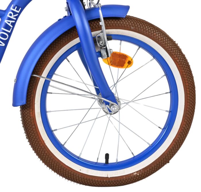 Volare Blue Cruiser Kinderfiets - Jongens - 16 inch - Blauw - Afbeelding 3