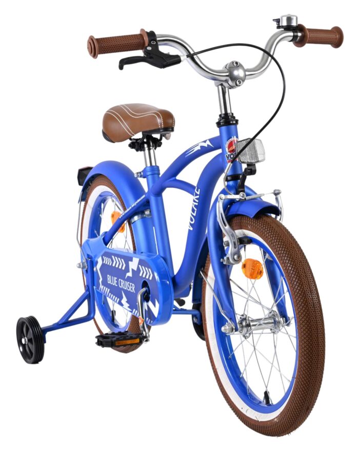 Volare Blue Cruiser Kinderfiets - Jongens - 16 inch - Blauw - Afbeelding 5