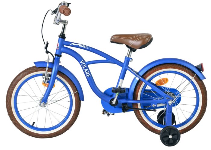 Volare Blue Cruiser Kinderfiets - Jongens - 16 inch - Blauw - Afbeelding 7