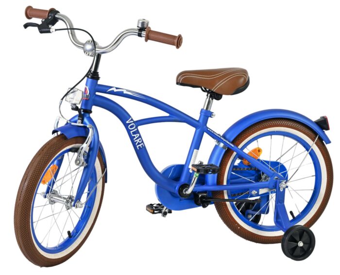Volare Blue Cruiser Kinderfiets - Jongens - 16 inch - Blauw - Afbeelding 8