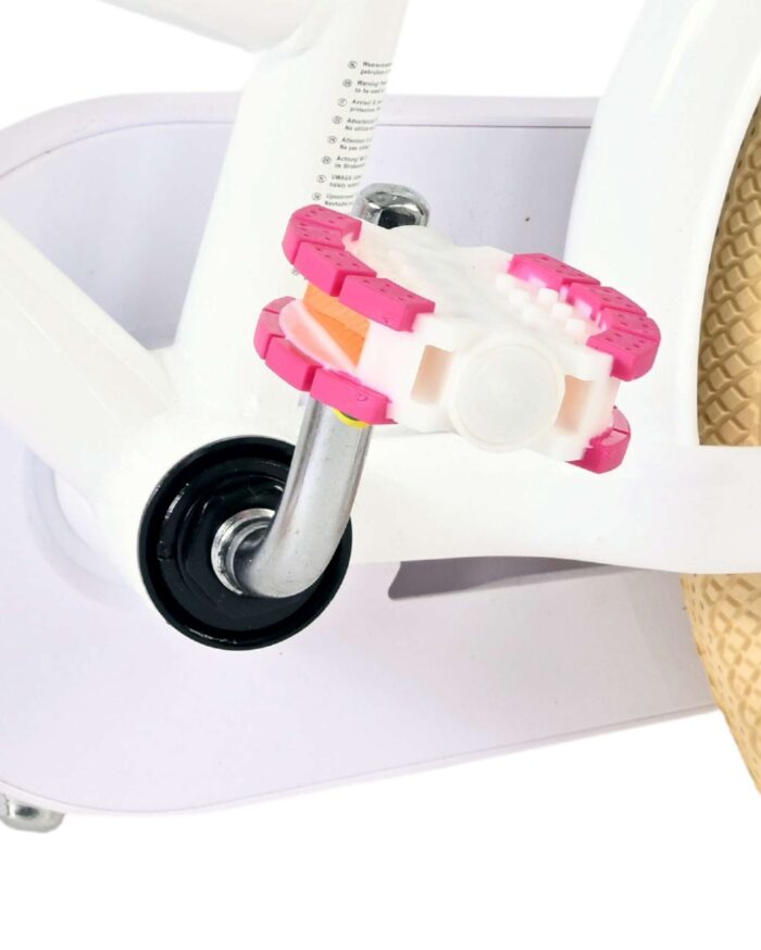 Volare Excellent Kinderfiets - Meisjes - 14 inch - Wit - Afbeelding 9