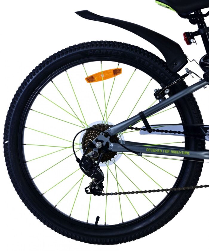 Volare Rocky Kinderfiets - 24 inch - Groen - 7 speed - Afbeelding 3