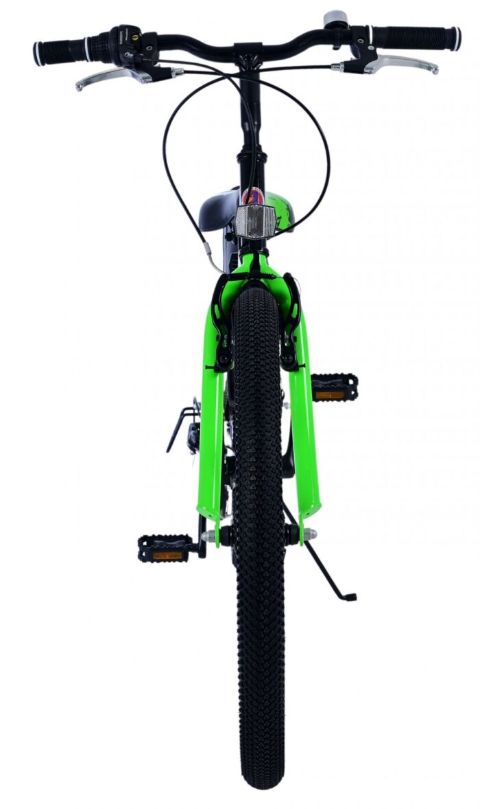 Volare Sportivo Kinderfiets - Jongens - 24 inch - 7 Speed - Zwart Groen - Afbeelding 7
