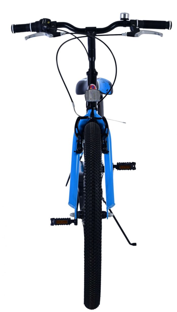 Volare Sportivo Kinderfiets - Jongens - 24 inch - 7 Speed - Zwart Blauw - Afbeelding 2