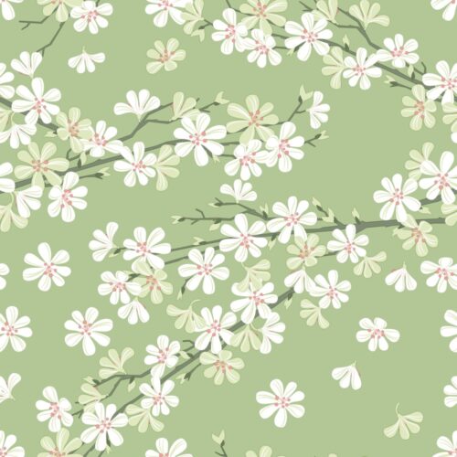 Duni servetten cherry tree 20 stuks 33 x 33 cm