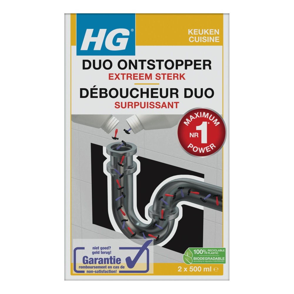 HG duo ontstopper extreem sterk