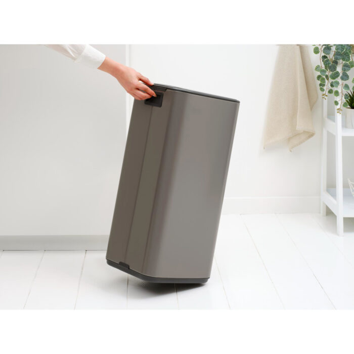 Brabantia Bo pedaalemmer 30 liter platinum - Afbeelding 4