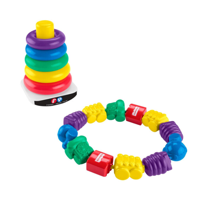 Fisher Price 80th stapeltoren en ketting bundel - Afbeelding 3