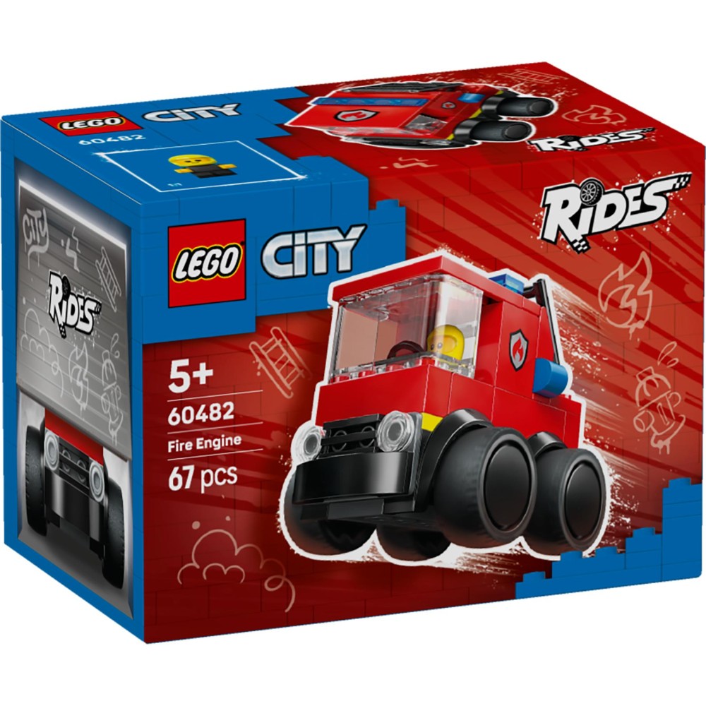 LEGO City Brick Rides 60482 Voertuigen  Brandweerwagen