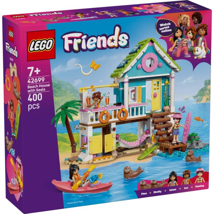 LEGO Lego Friends 42699 Strandhuis Met Zeehonden
