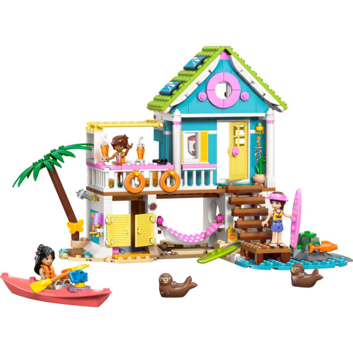LEGO Lego Friends 42699 Strandhuis Met Zeehonden - Afbeelding 2