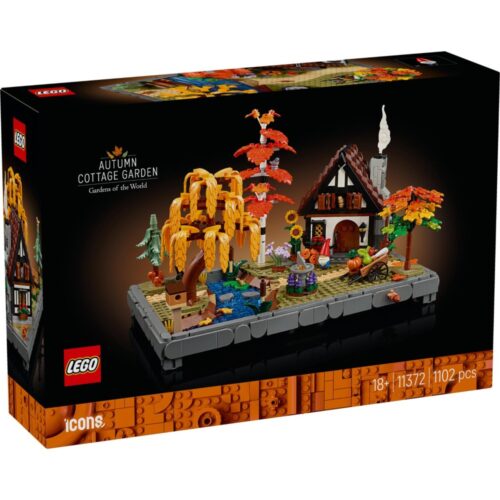 LEGO 11372 Icons Herfsttuin met cottage
