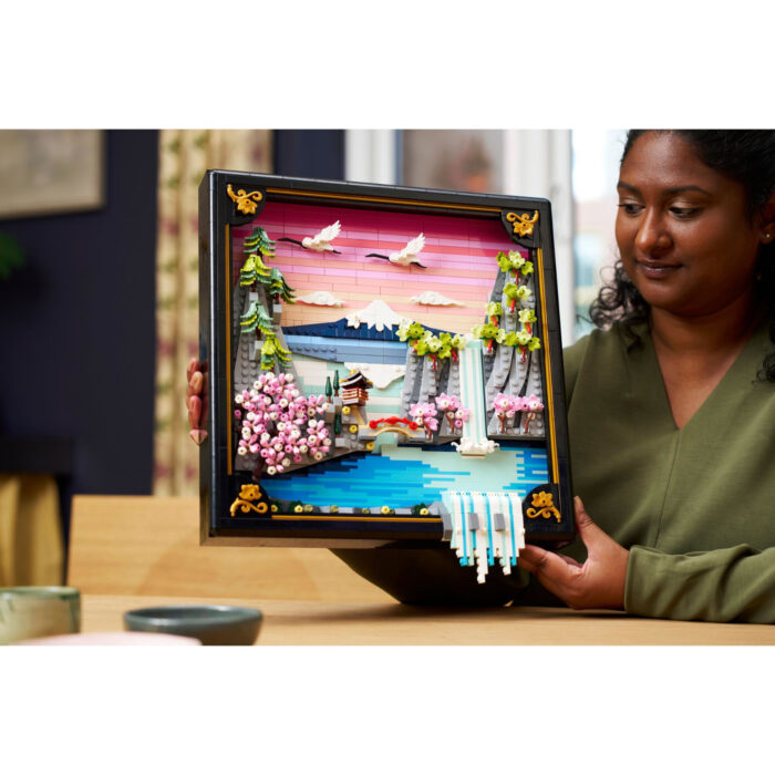 LEGO 31218 Art Landschap Met Japanse  Kersenbloesems - Afbeelding 6