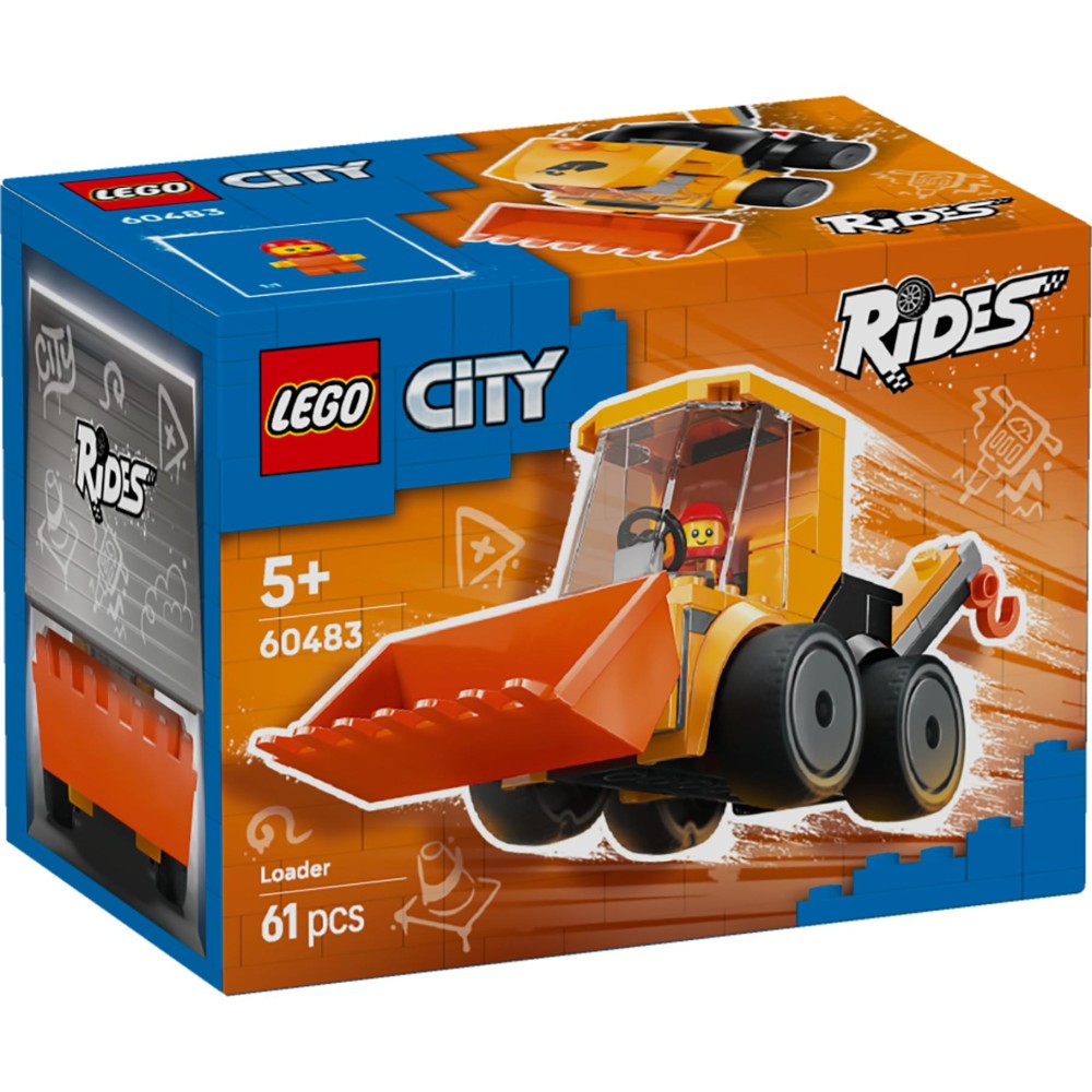 LEGO City Brick Rides 60483 Voertuigen Bouwlader